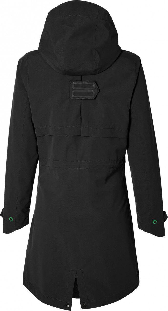 Basil Mosse parka de pluie vélo femme Noir 2/4