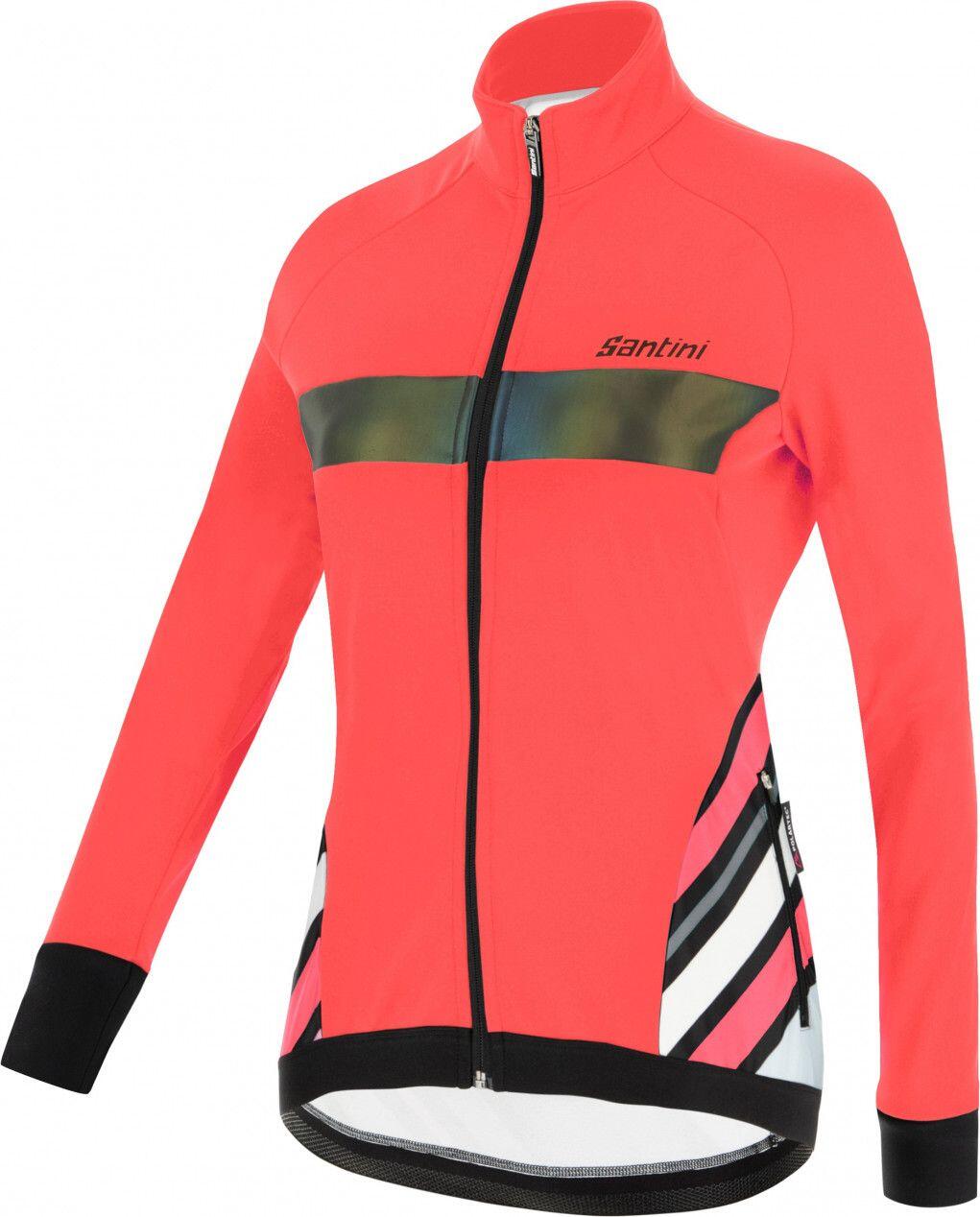 Santini Coral Raggio Orange Jacket Donna 3/3