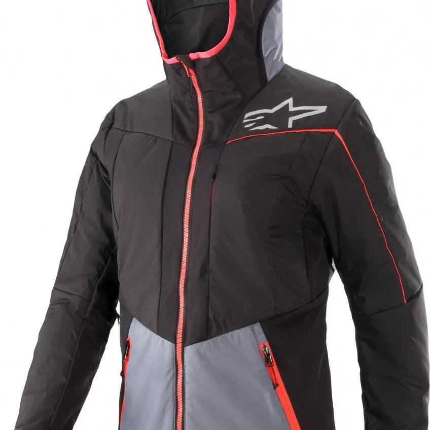 Alpinestars Women's Jacket Stella Denali 2 Gray / Black / Coral Fluo