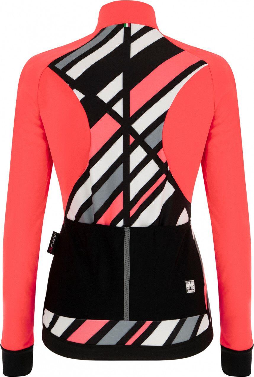Santini Coral Raggio Orange Jacket Donna 2/3