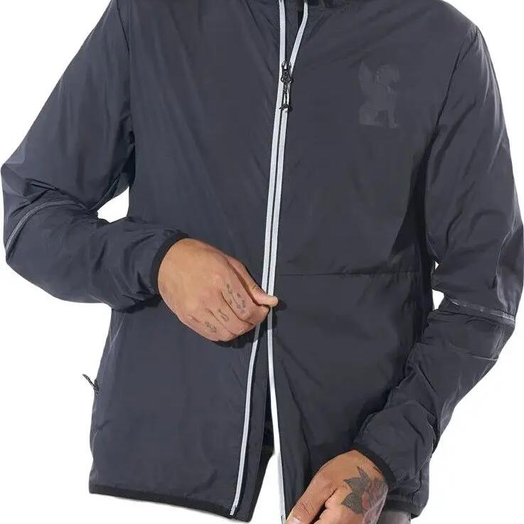Chrome Wind Cobra 2.0 Packable Jacket Black