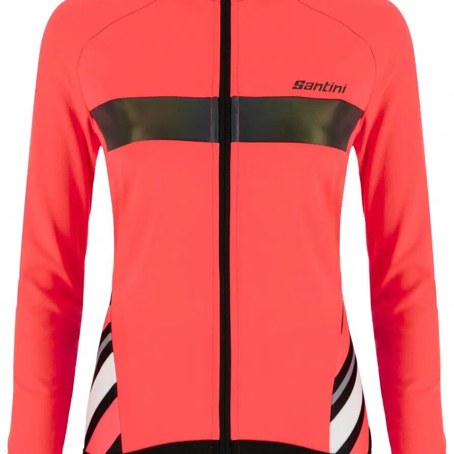 Santini Coral Raggio Orange Jacket Women