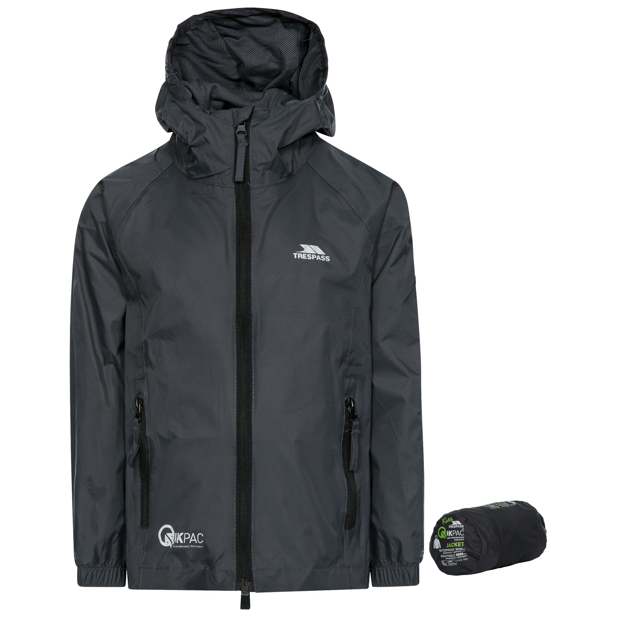 Jachetă Trespass Qikpac - Pachet unisex pentru copii Jkt Flint