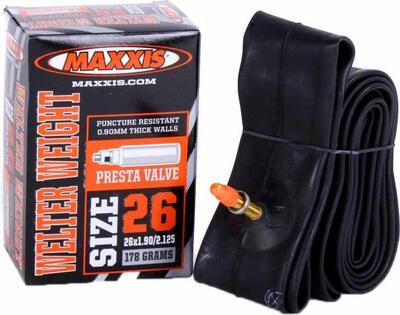 Maxxis air welter weight presta valve 26 x 1.00/1.25''