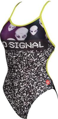 Costume intero da donna Arena Lace Back multicolore