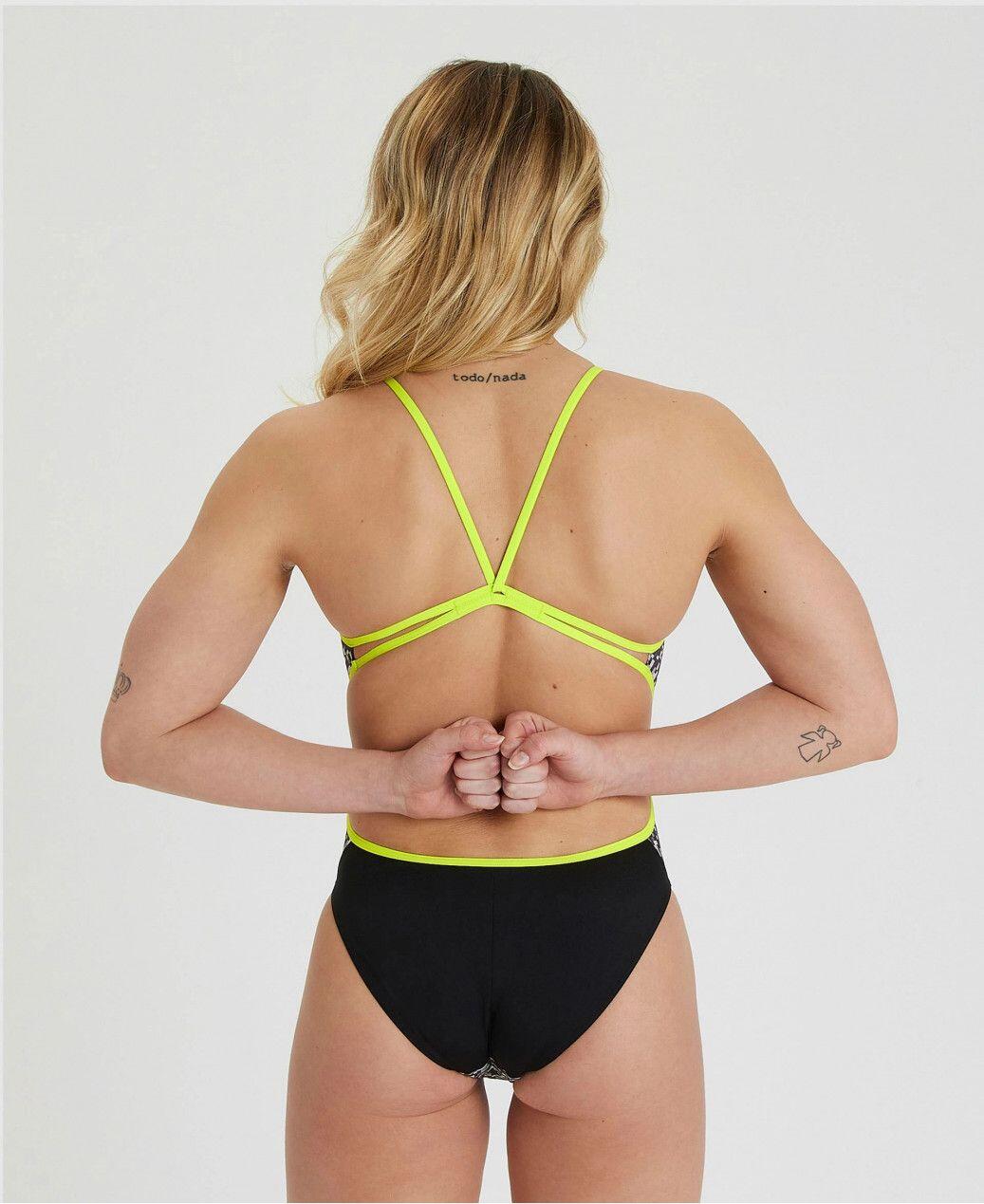 Maillot de Bain Femme 1 Pièce Arena Lace Back Multi Couleurs 4/4