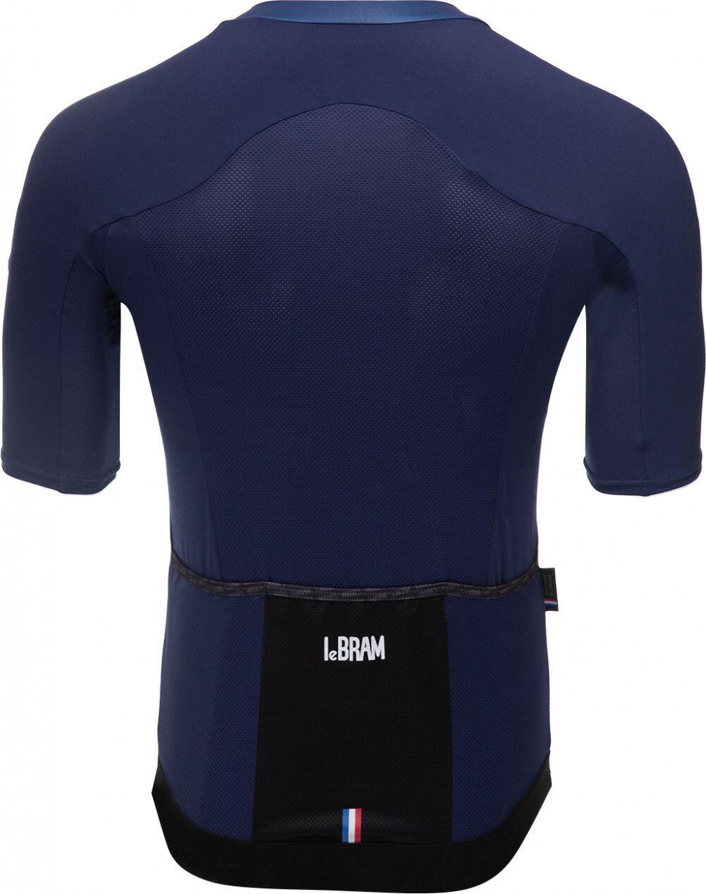 Maillot Manches Courtes LeBram Allos Bleu Coupe Aero 3/6
