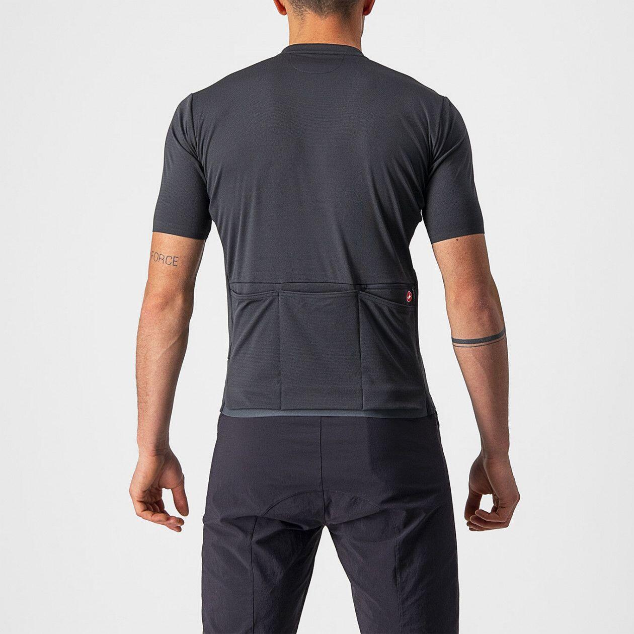 Maillot Manches Courtes Castelli Unlimited Allroad Gris 2/3