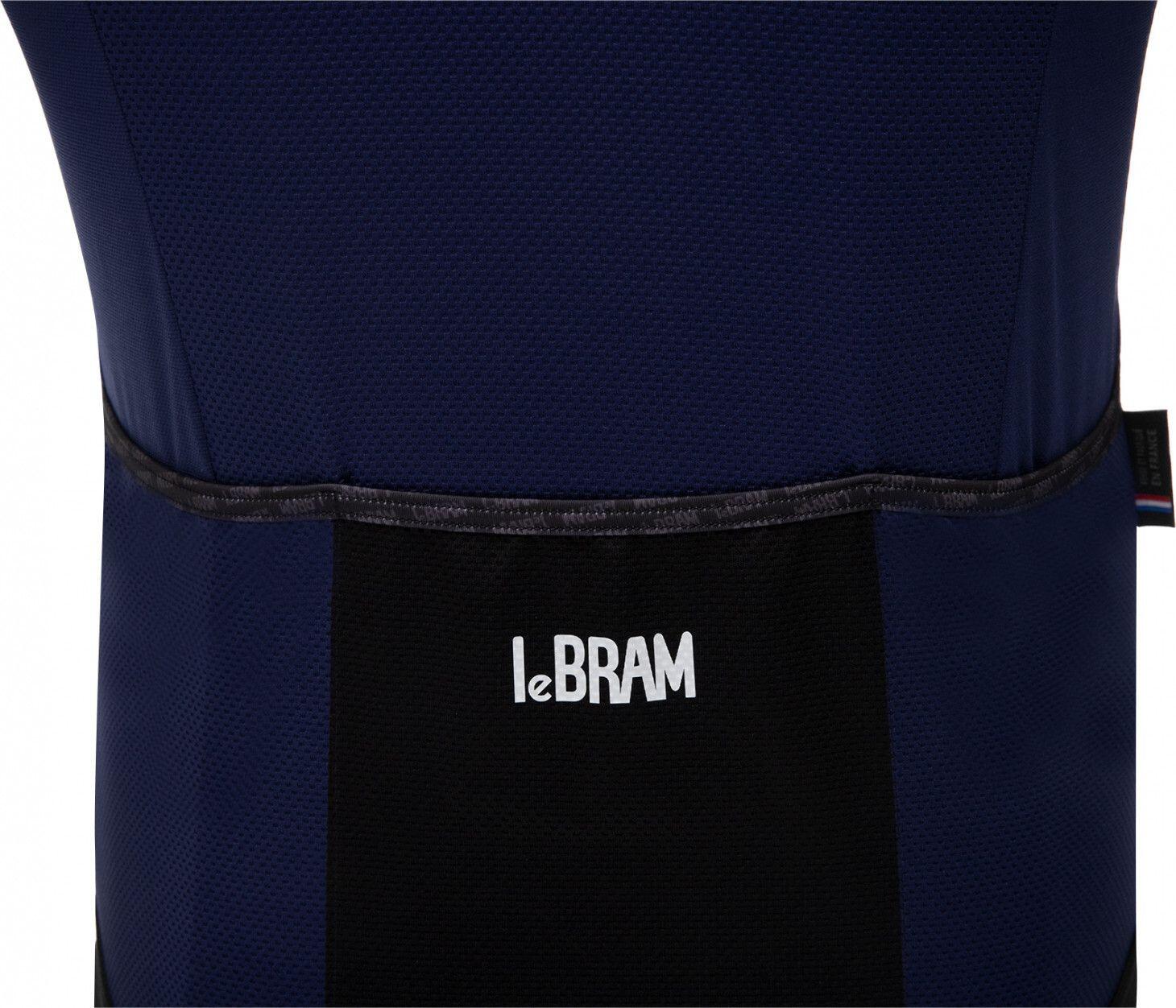Maillot Manches Courtes LeBram Allos Bleu Coupe Aero 5/6