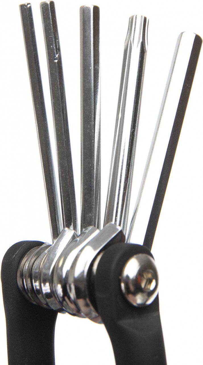 Multi-strumento 10 funzioni extra piatte nero 3/4