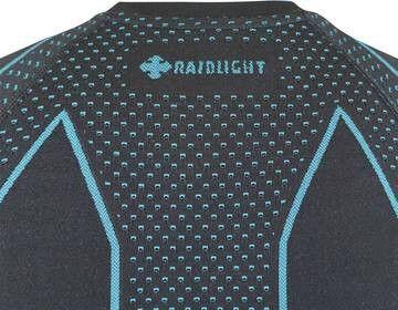 Raidlight sem costura manga longa Jersey mulher negra 3/4