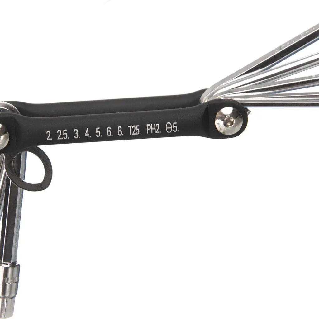 Multi-Tool Extra Flat 10 Functions Black
