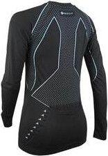 Raidlight sem costura manga longa Jersey mulher negra 2/4