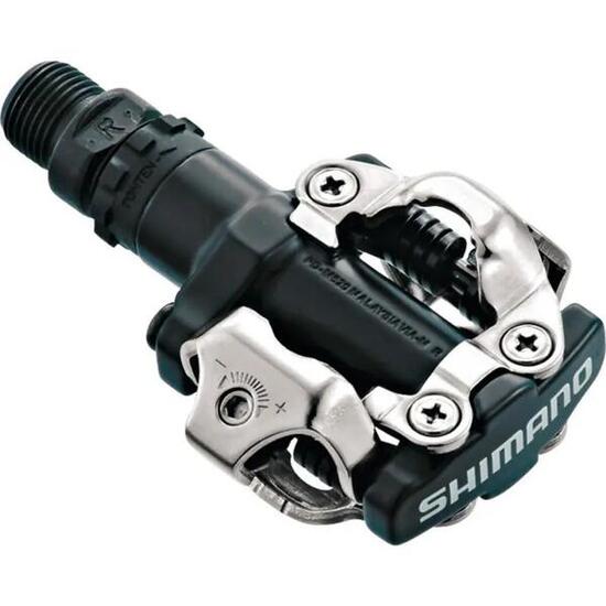 Pedały z mocowaniem dwustronnym bez świateł odblaskowych Shimano SPD PD-M520