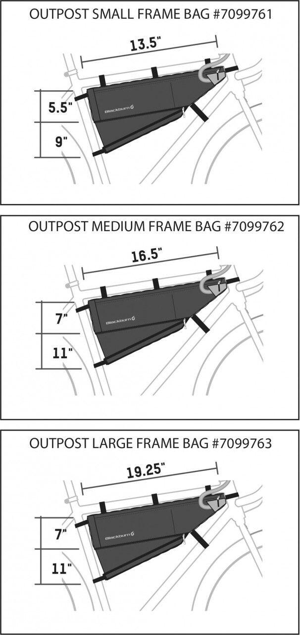 Blackburn Outpost Frame Bolsa Preto 4/4