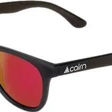 Cairn Foolish Unisex Sunglasses Matte Black/ Red