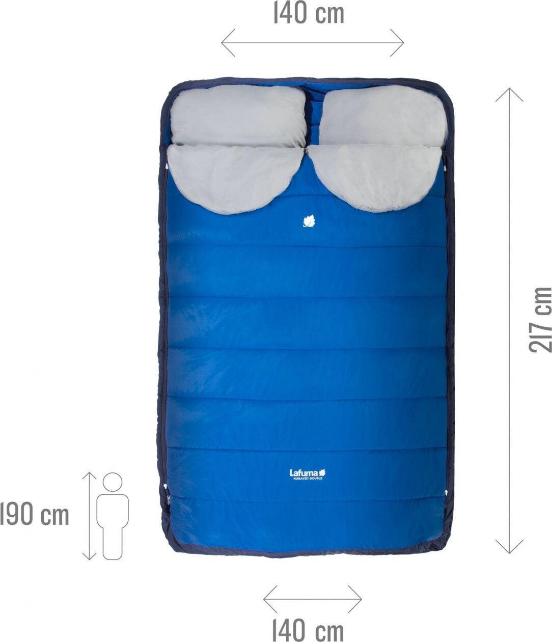 Sacco Nanna Lafuma Nunavüt Doppio Blu Unisex 3/5
