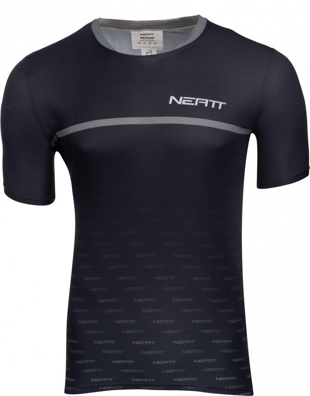 Camiseta MTB Neatt manga corta, negra, XL 2/4