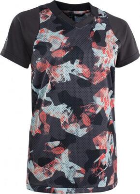 Ion scrub women's short sleeve jersey black