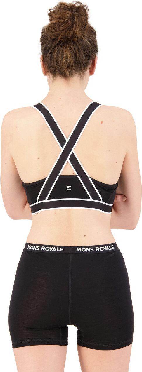 Brassière Femme Mons Royale Stella X-Back Noir 2/6