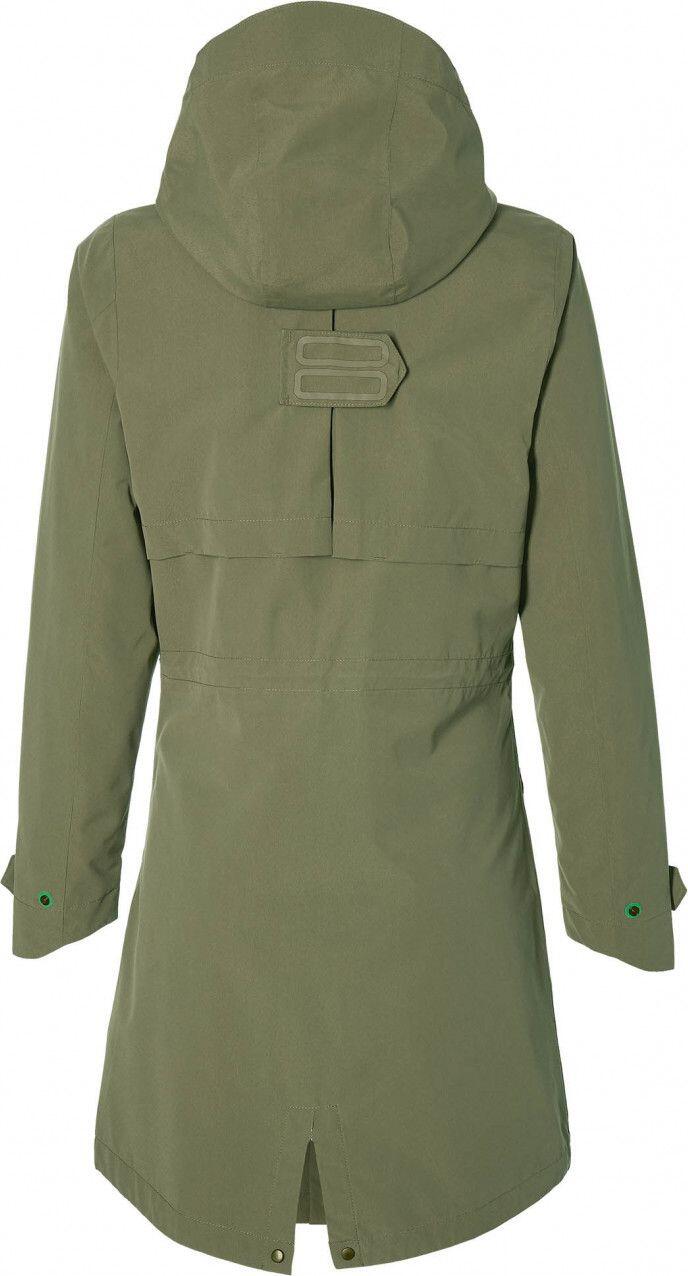 Basil Mosse bicycle rain parka Olive Women 2/4