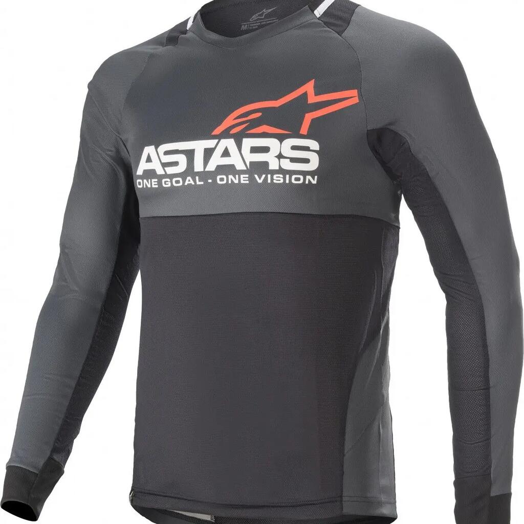 Alpinestars DROP 8.0 Long Sleeve Jersey Black / Gray
