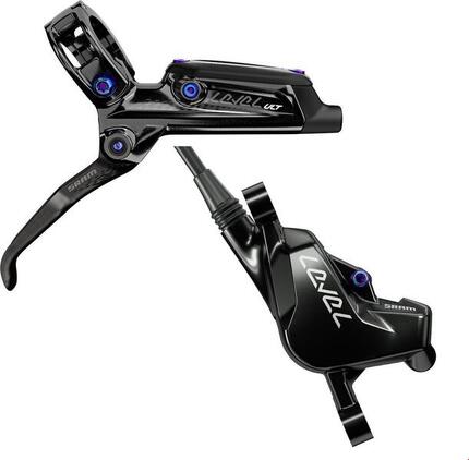 Sram Level Ultimate Carbon achterrem (zonder schijf) Rainbow