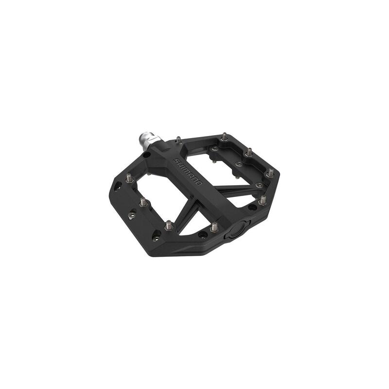 Pedale bicicleta MTB cu platforma Flat PD-GR400 - negru