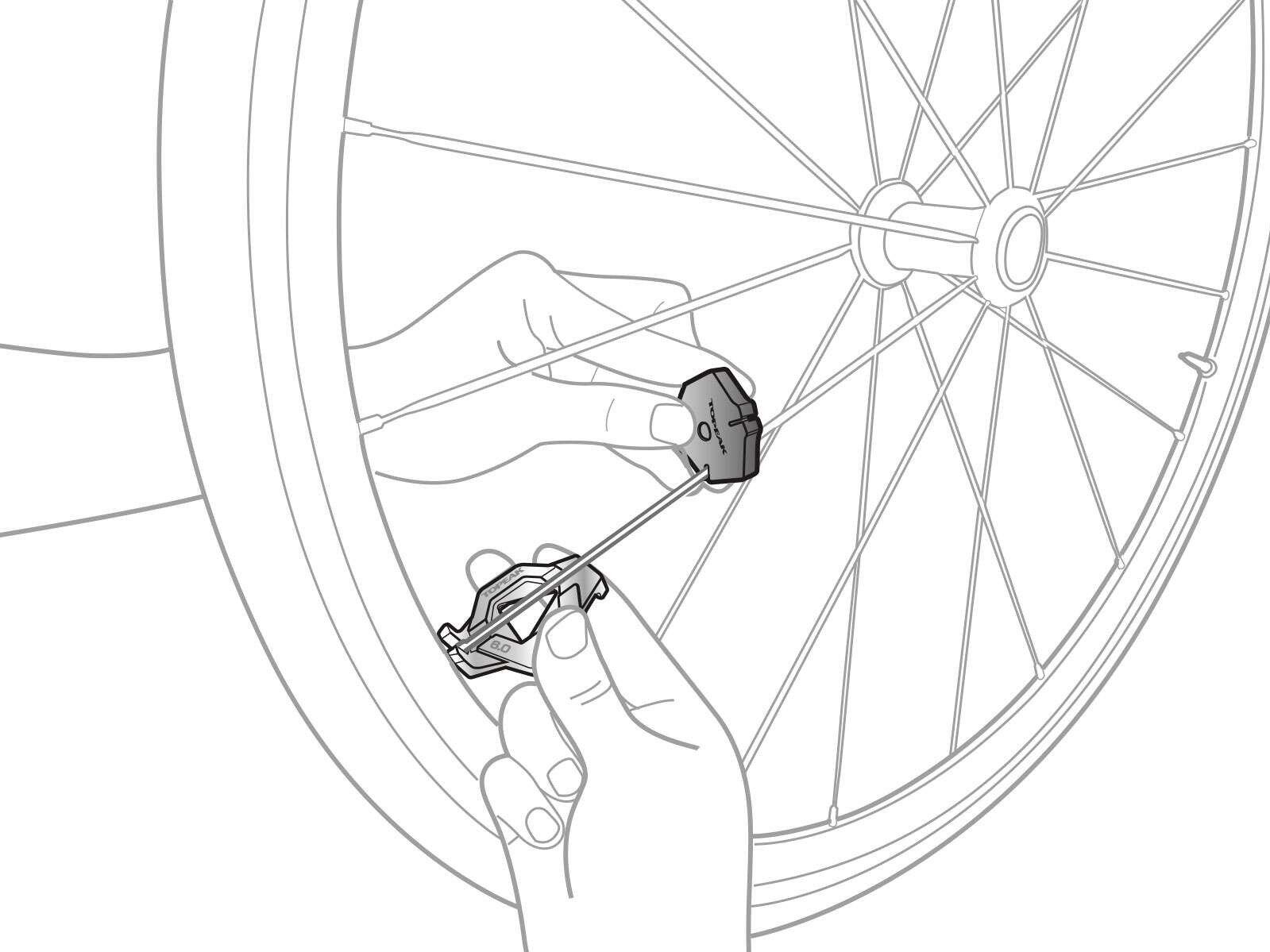 Clé à rayons Topeak DuoSpoke Wrench mavic M7 / M9 2/7