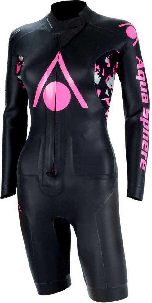 Combinaison Néoprène Femme Aquasphere Limitless Suit V2 Noir / Rose 4/4