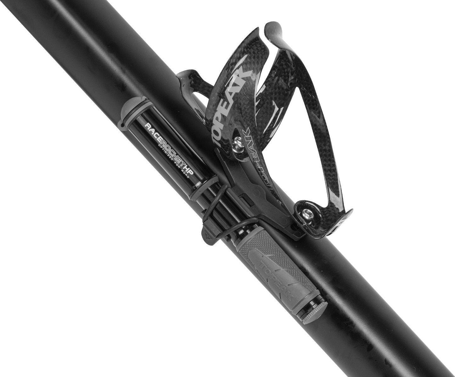 Pompe à main Topeak Racerocket HP (Max 160 psi / 11 bar) Noir 3/4