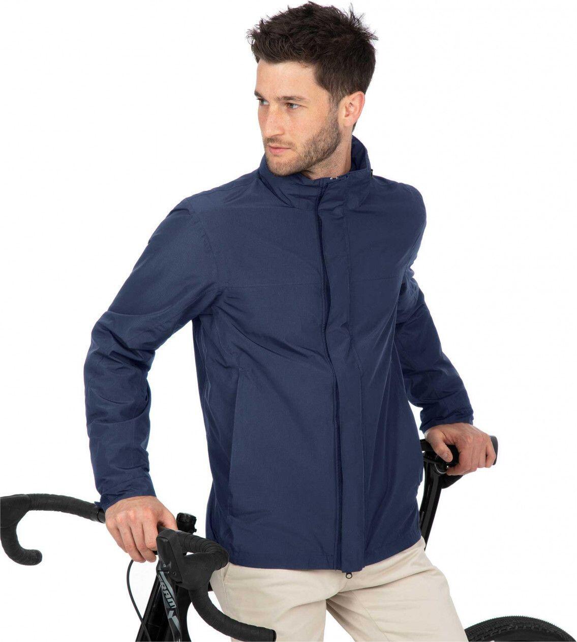 Tucano Urbano Rain Over Jacket Blue 3/7