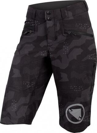 Endura SingleTrack II Damen Short Schwarze Camo