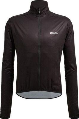 Santini nebula windbreaker jas zwart
