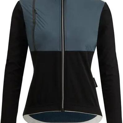 Santini Vega Absolute Black Women's Long Sleeve Jacket
