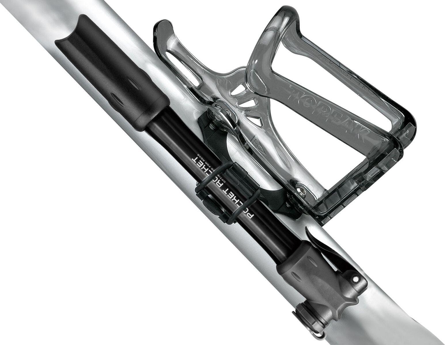 Topeak Pocket Rocket Mini-Pumpe - Kompakte Fahrradpumpe in Schwarz 3/7