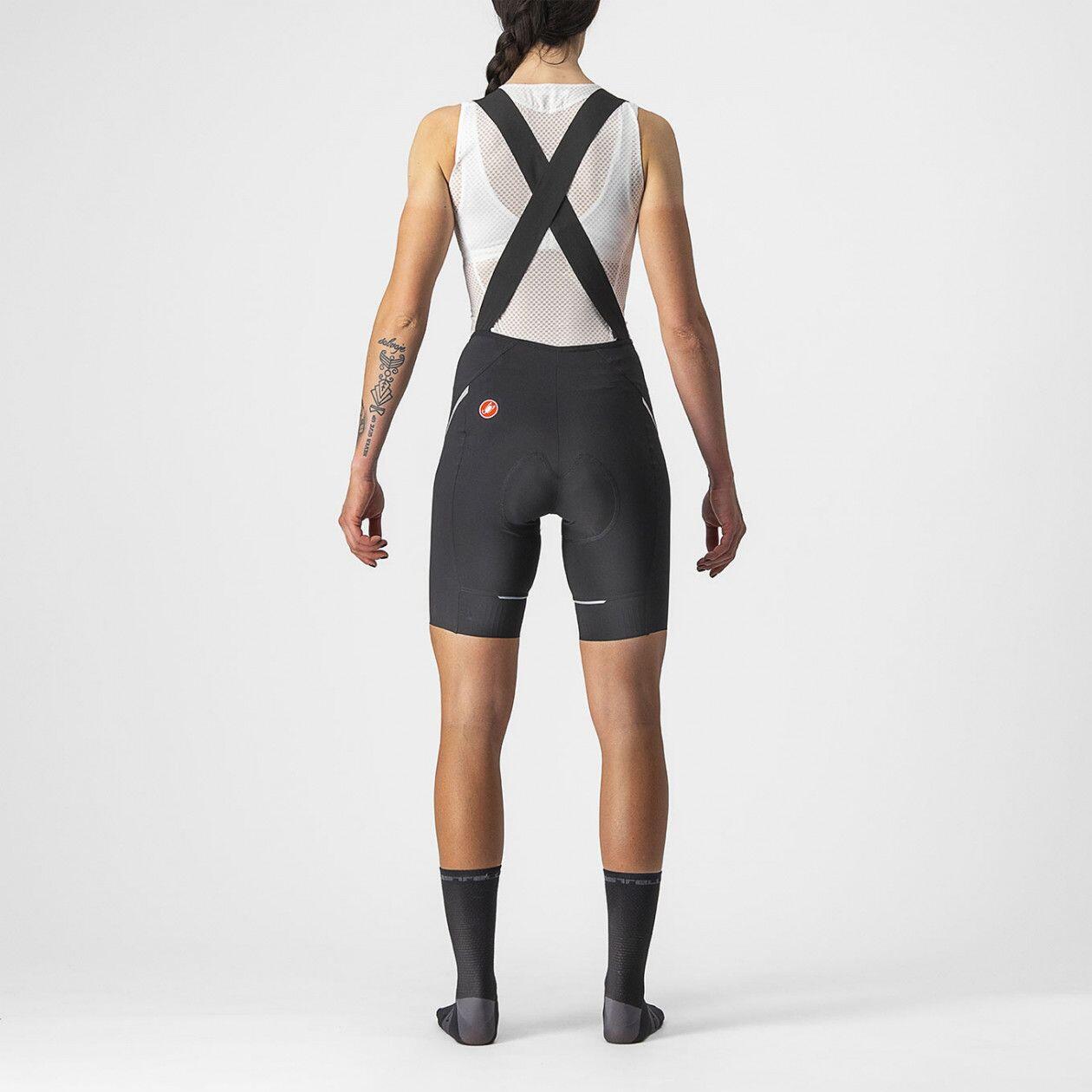 Castelli Velocissima 3 Bib Shorts Zwart / Grijs 2/7
