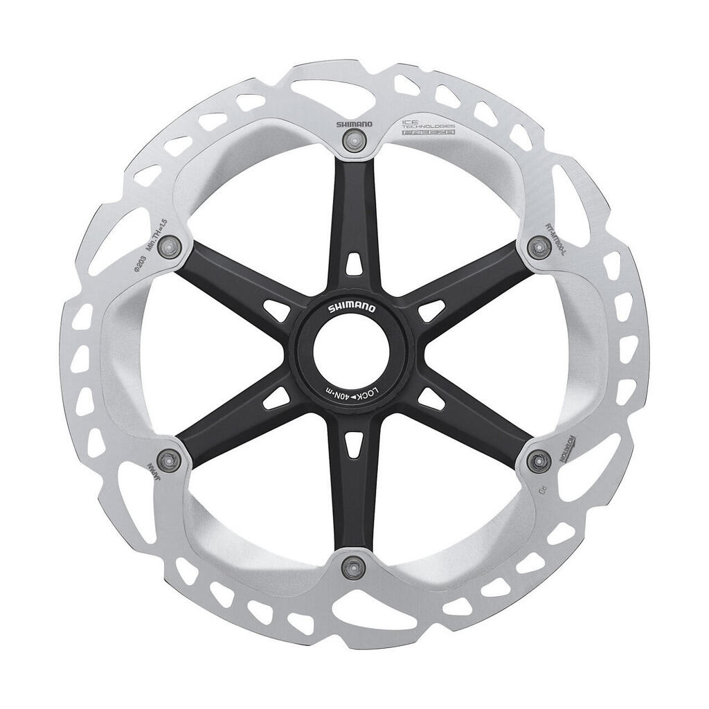 Brake disc with internal spline locking ring with magnet Shimano RT-MT800 Center