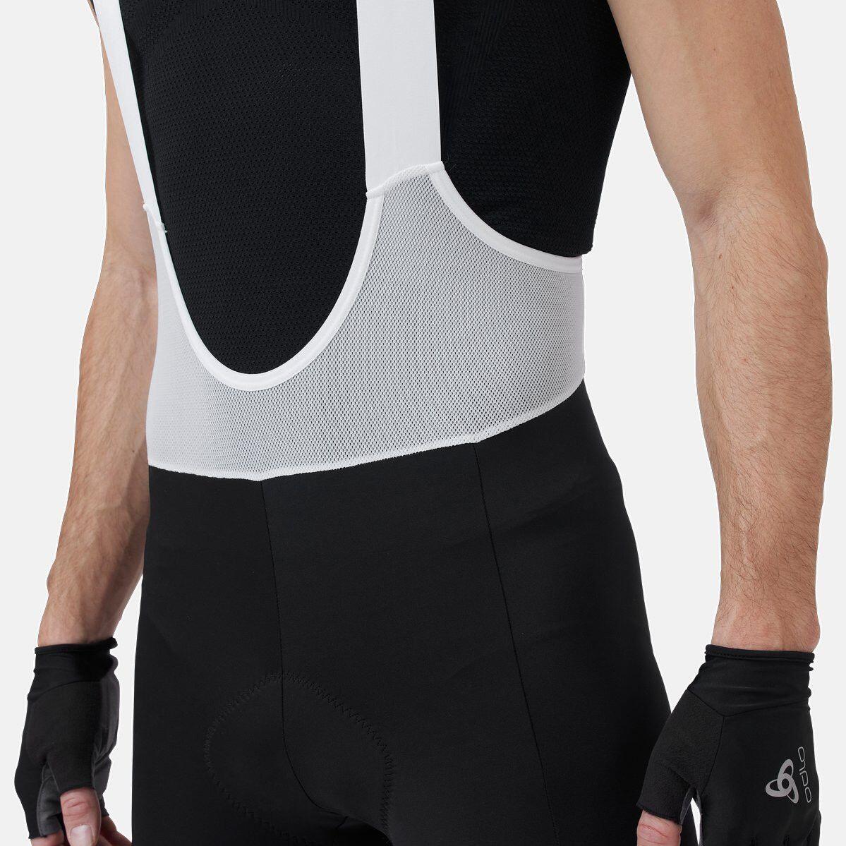 Culotte con tirantes Odlo Zeroweight Negro / Blanco 5/5
