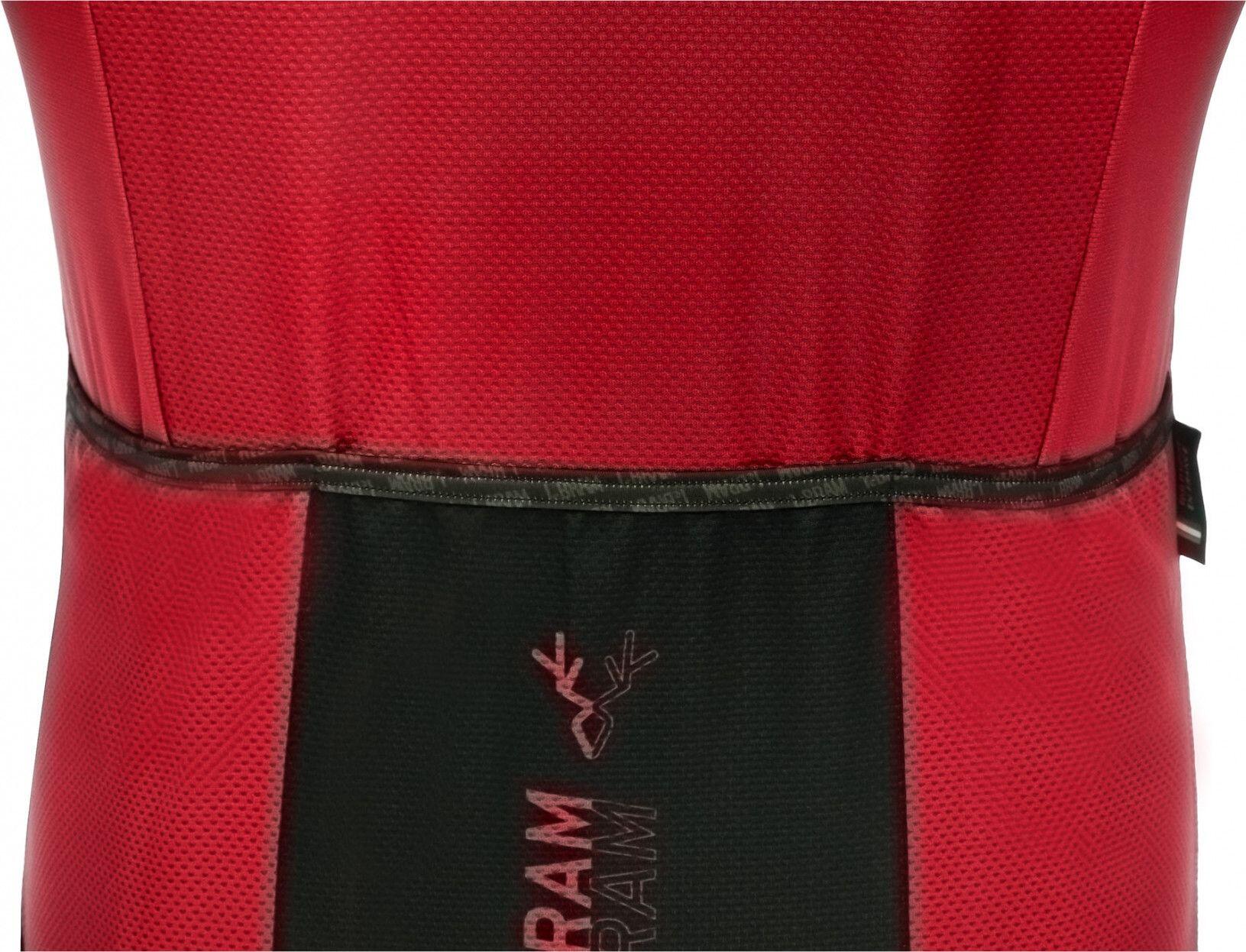Maillot Manches Courtes LeBram Loze Rouge Coupe Aero 5/7