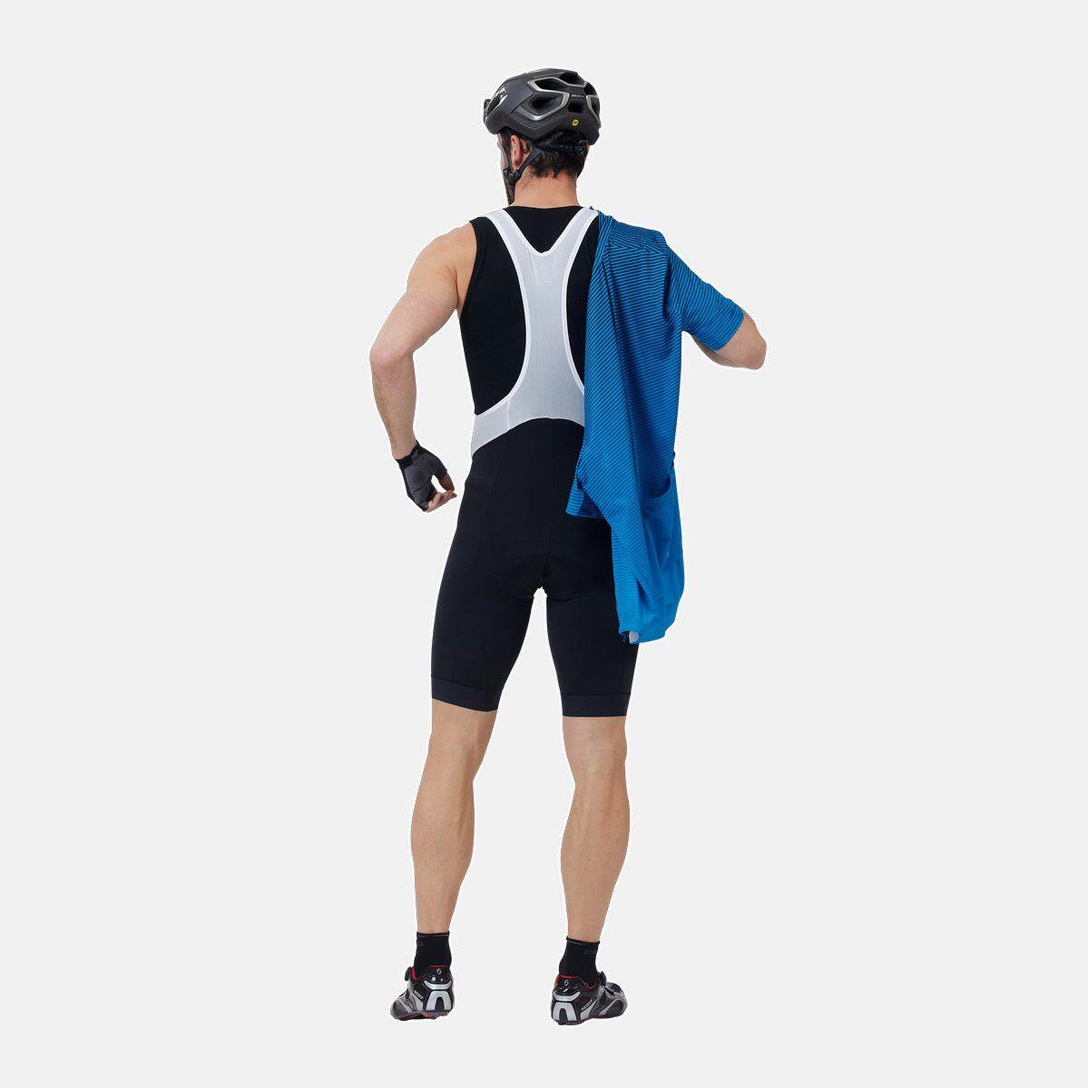 Culotte con tirantes Odlo Zeroweight Negro / Blanco 4/5