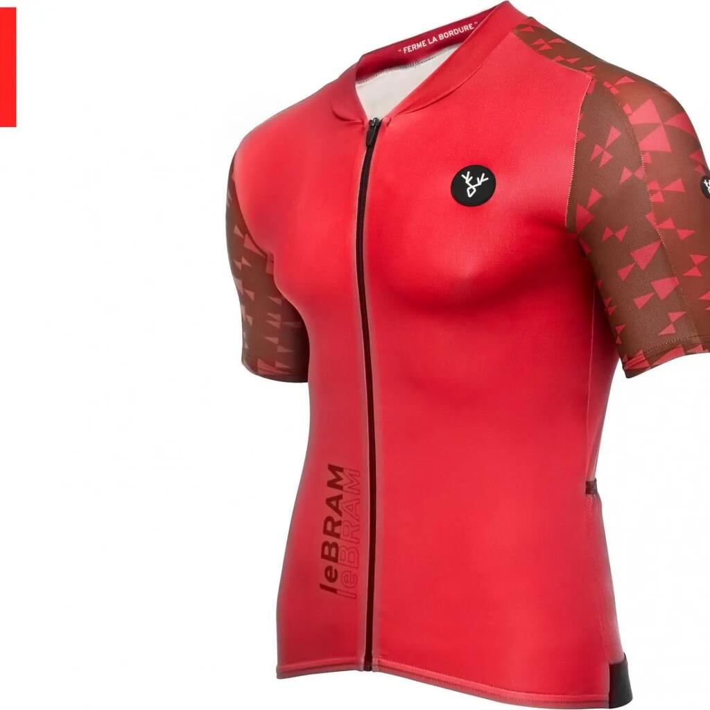 LeBram Loze Short Sleeve Jersey Red Aero Fit