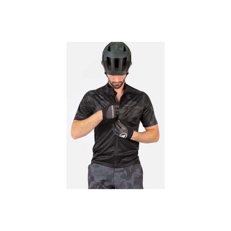 Tricou ciclism Endura Hummvee Ray S/S Black
