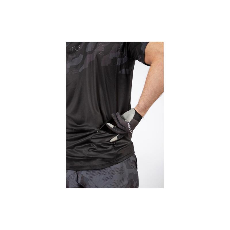 Tricou ciclism Endura Hummvee Ray S/S Black