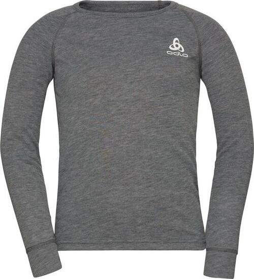 Maillot Manches Longues Odlo Active Warm Eco Gris Enfant