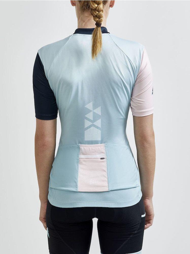 Maglia Craft ADV HMC OffRoad Blu Rosa Donna 3/4