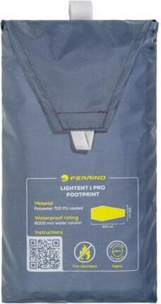 Tapis de Sol Ferrino Lightent 1 Pro Footprint Gris