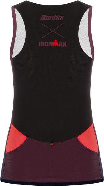 Maillot Tri Sans Manches Santini X Ironman Audax Aero Femme 2/3