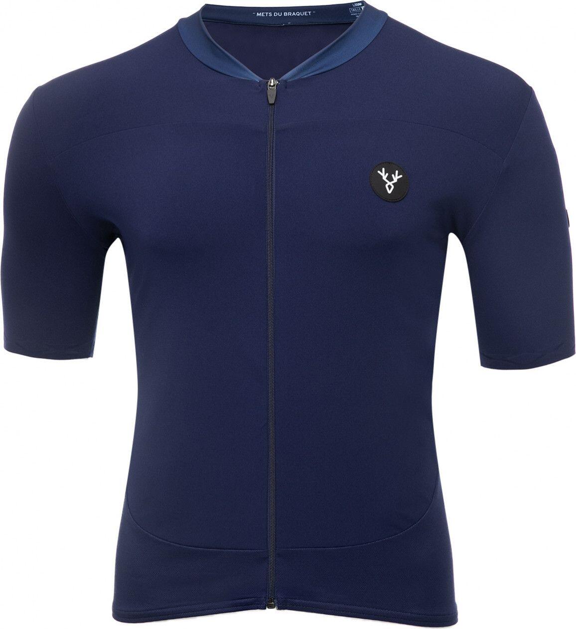 Maglia manica corta LeBram Allos blu slim fit 2/6