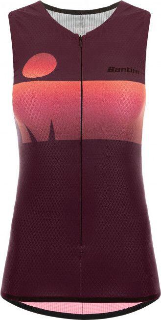 Maillot Tri Sans Manches Santini X Ironman Audax Aero Femme 1/3